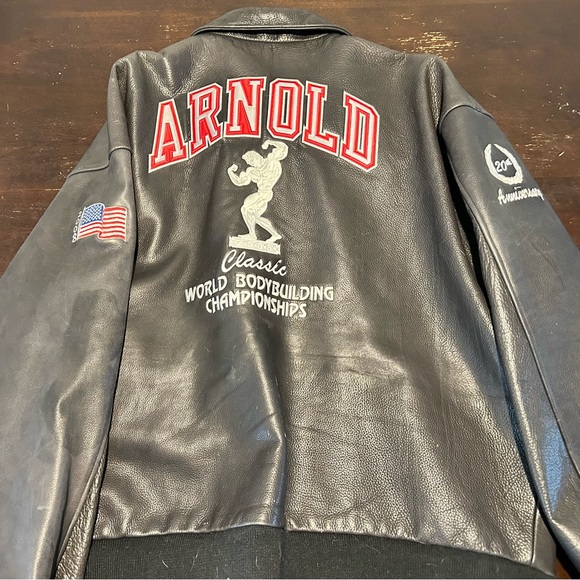 Arnold Classic Limited Edition leather jacket by Tony Nowak. 20th anniversary - Picture 2 of 7